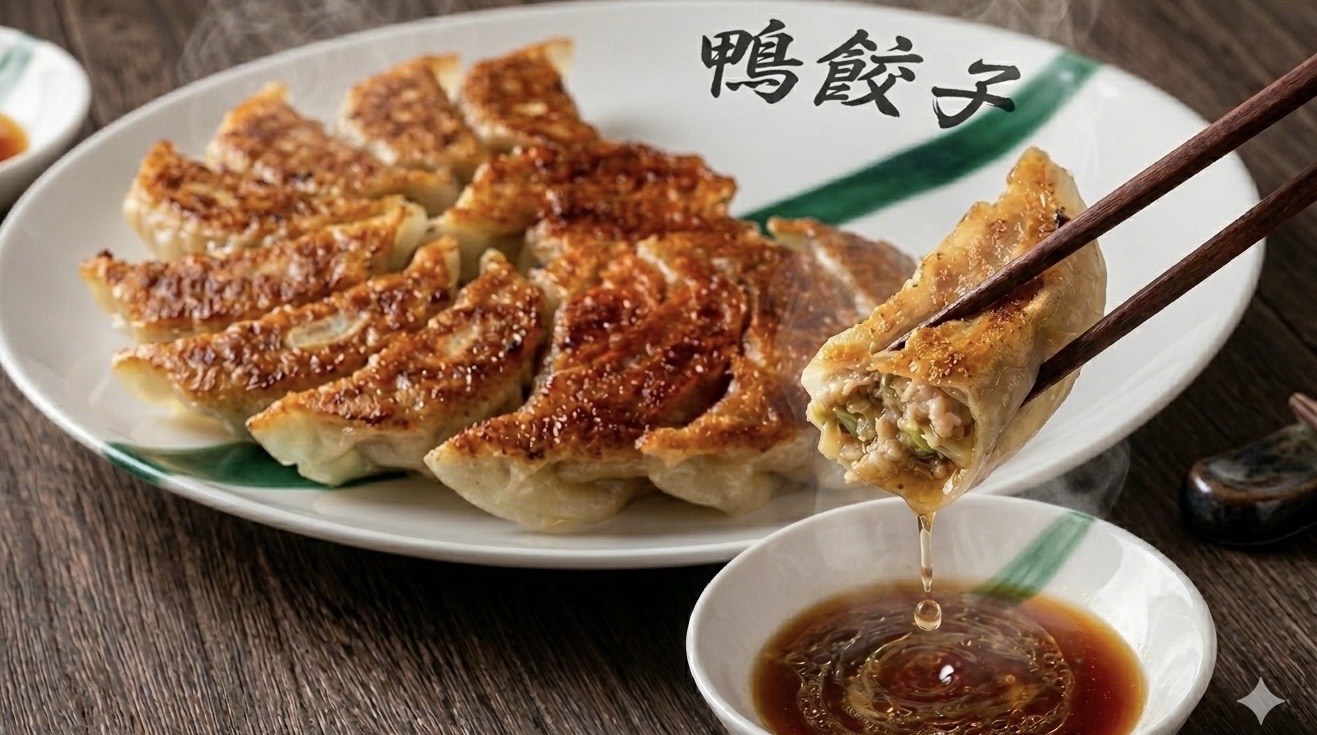 特級鶏蕎麦 龍介 鴨餃子