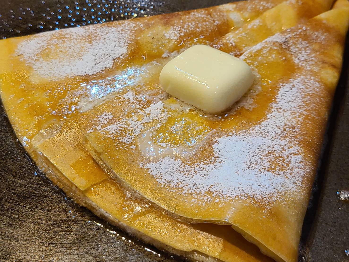 ショコラティエ･ろまん亭 シュガーバタークレープ